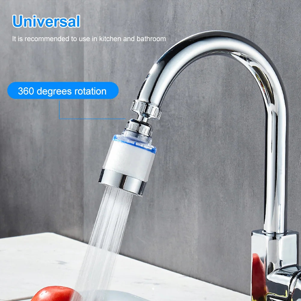 2023 NEW 360°Rotating Faucet Filter Kitchen Removal Chlorine Heavy Metal Filtered For Hard Water Bath Filtration Purifier