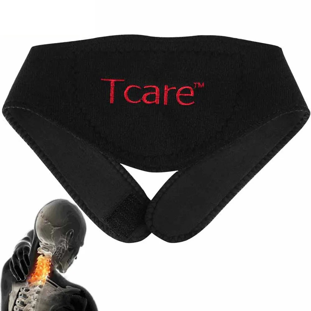 1 Pcs BYEPAIN Tourmaline Magnetic Therapy Neck Massager Cervical Vertebra Protection Spontaneous Heating Belt Body Massager