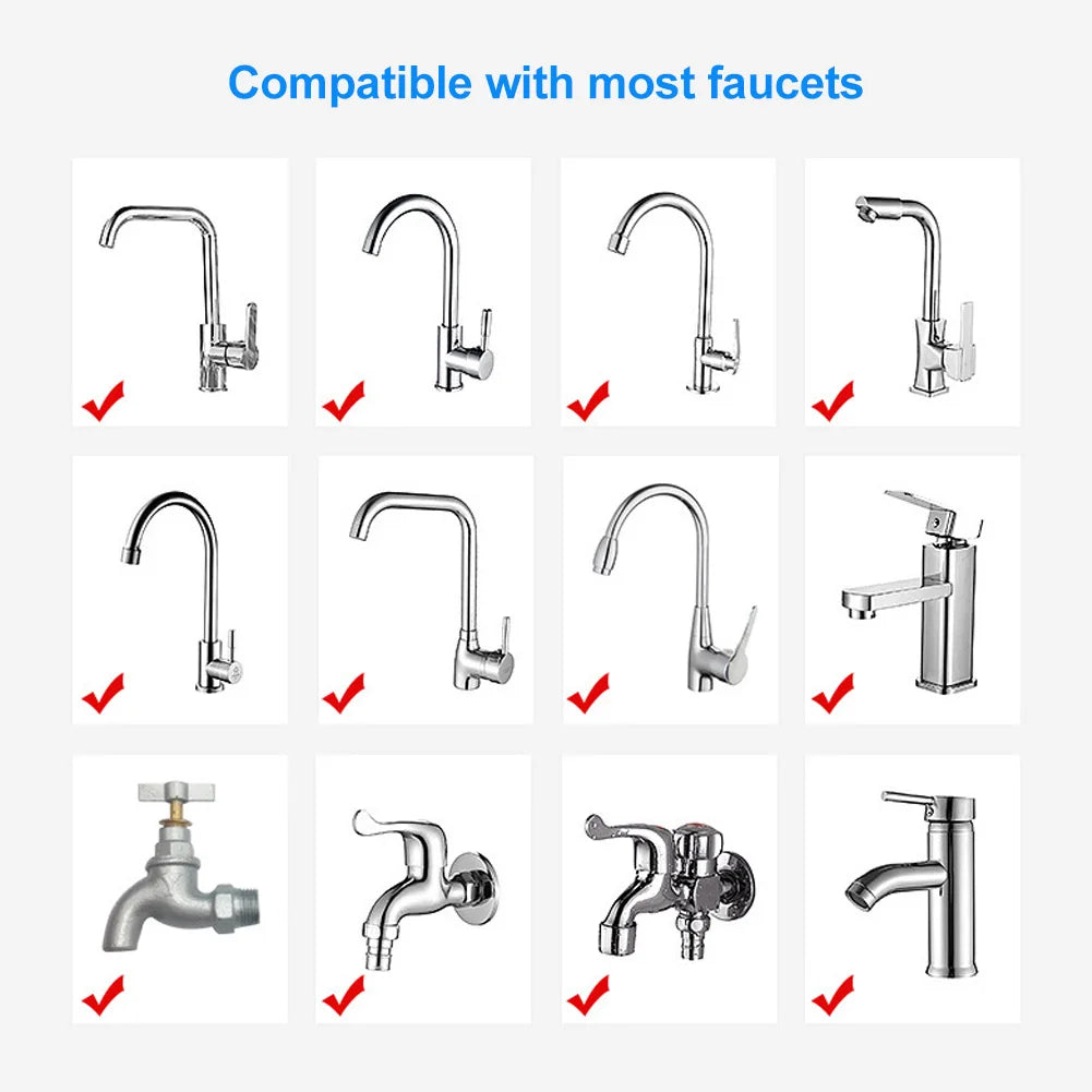 2023 NEW 360°Rotating Faucet Filter Kitchen Removal Chlorine Heavy Metal Filtered For Hard Water Bath Filtration Purifier